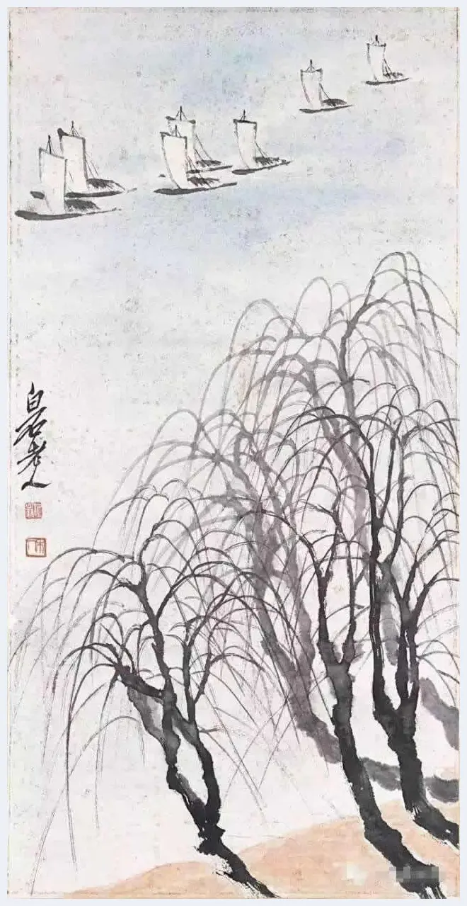 齐白石山水画：一笔一画皆真意 | 书画讲解