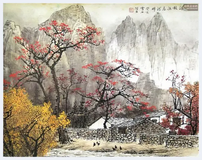 白雪石绘画作品《桂林山水》欣赏（100幅） | 书画知识