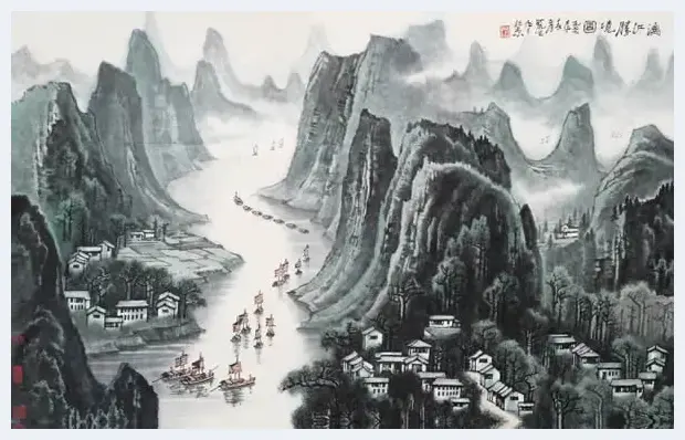 李可染的牛，共8幅！名人字画网有点牛！ | 国画欣赏