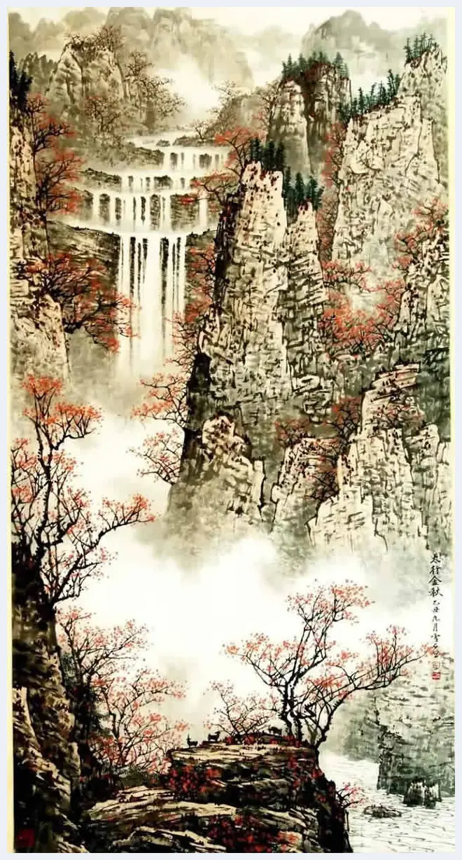 白雪石绘画作品《桂林山水》欣赏（100幅） | 书画知识