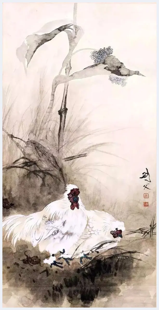 徐悲鸿画了3只鸡拍卖1084万，大家看值吗？【名家画鸡】 | 书画百科