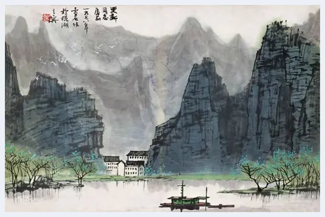 白雪石绘画作品《桂林山水》欣赏（100幅） | 书画知识