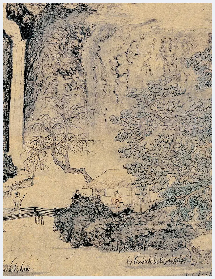 文徵明《绿荫草堂图》图赏 | 传世国画作品