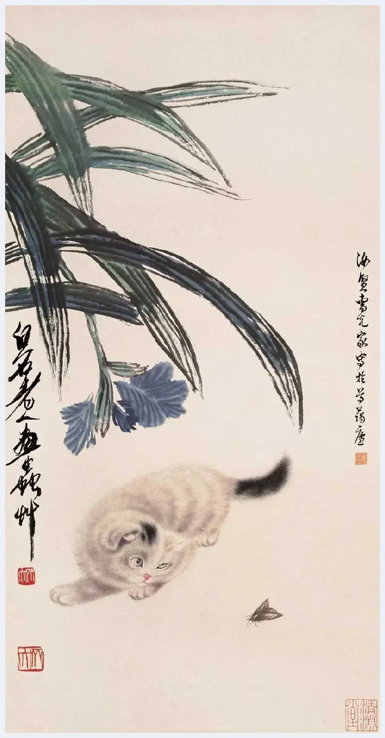 曹克家画猫作品欣赏 | 书画文摘