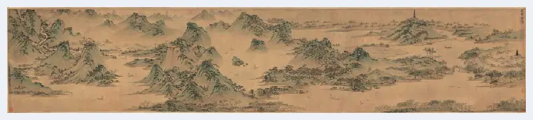 文征明《吴中胜概图》图赏 | 传世国画赏析