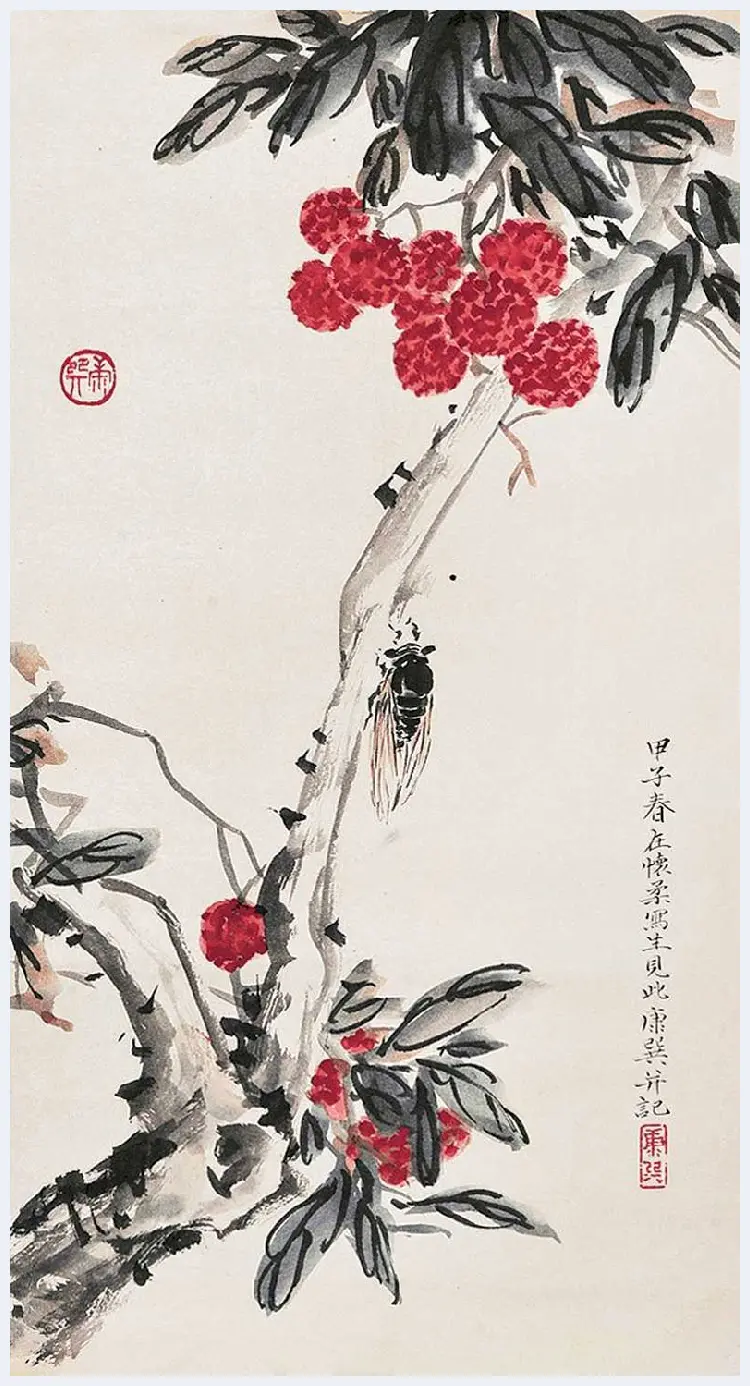 康师尧丨长安画派中唯一以花鸟画见长的画家 | 书画百科