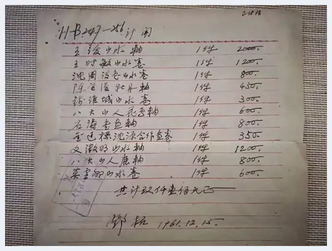 荣宝斋收款单曝光，字画收藏才是最暴利的！ | 书画知识