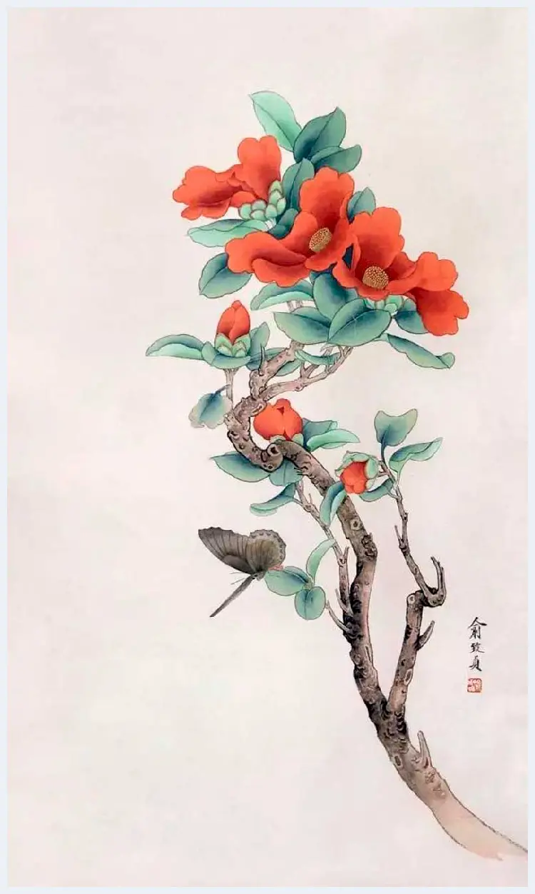 刘力上与俞致贞工笔花鸟画赏析 | 书画常识