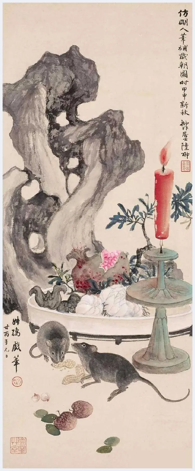 赵叔孺花鸟画欣赏 | 书画讲解