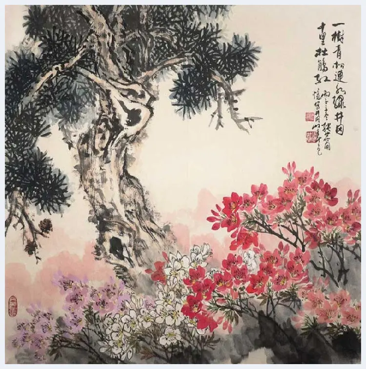 张世简花鸟画作品欣赏 | 书画讲解