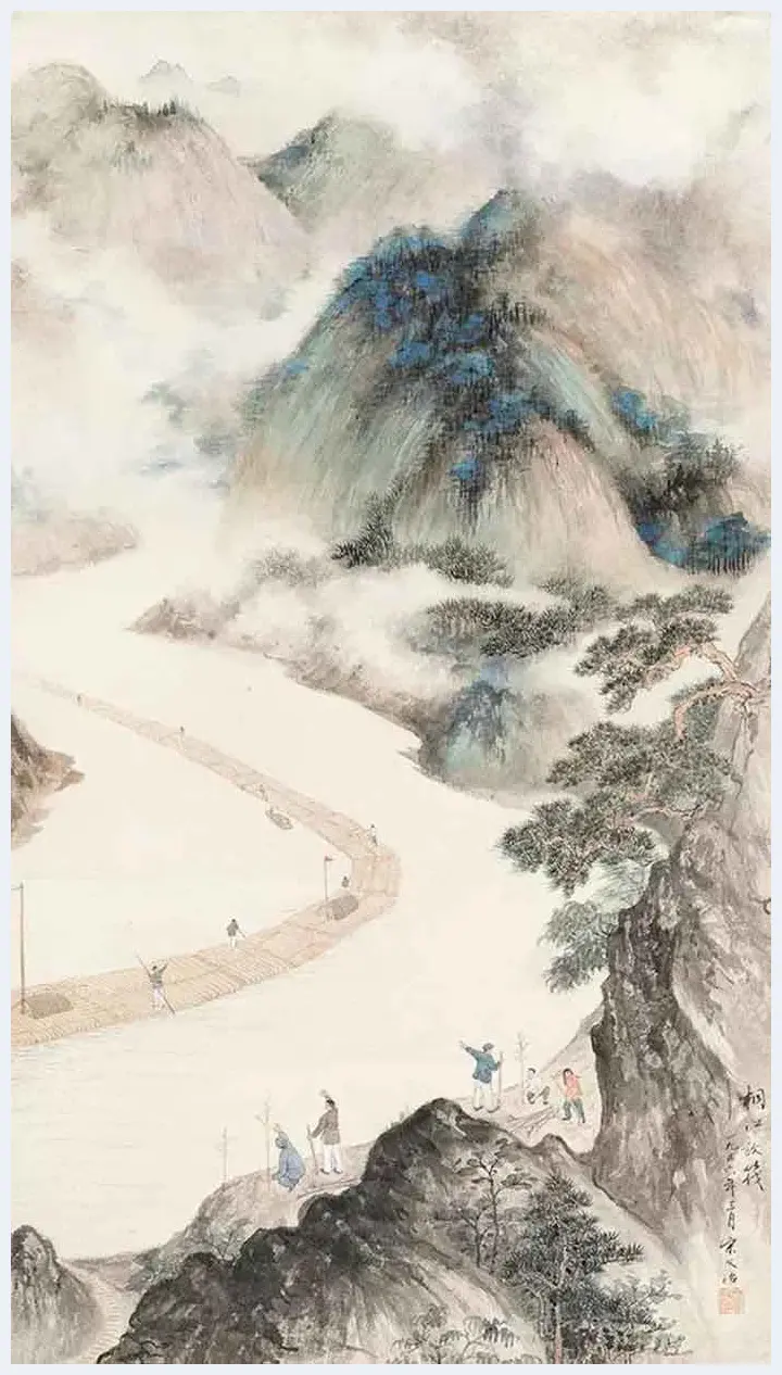 宋文治作品呈现50年代山水画发展的缩影 | 书画文摘