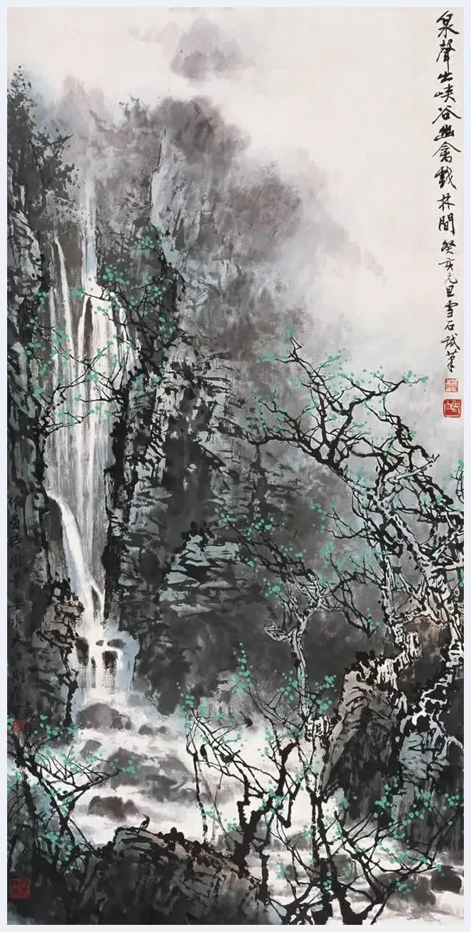 白雪石绘画作品《桂林山水》欣赏（100幅） | 书画知识