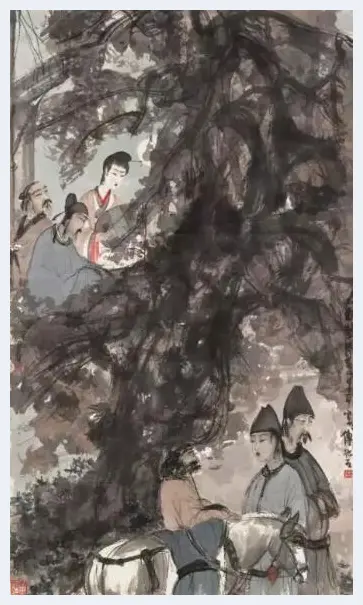 傅抱石人物画《琵琶行诗意》又一过亿精品昨日成交 | 书画拍卖资料