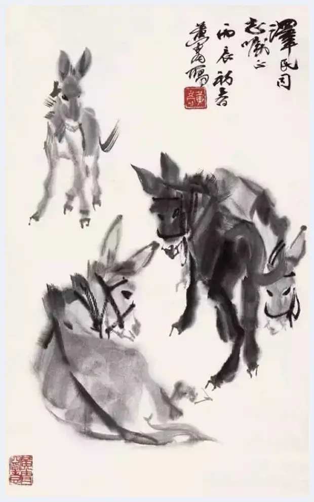 黄胄不但擅长画驴，也擅画狗 | 书画百科