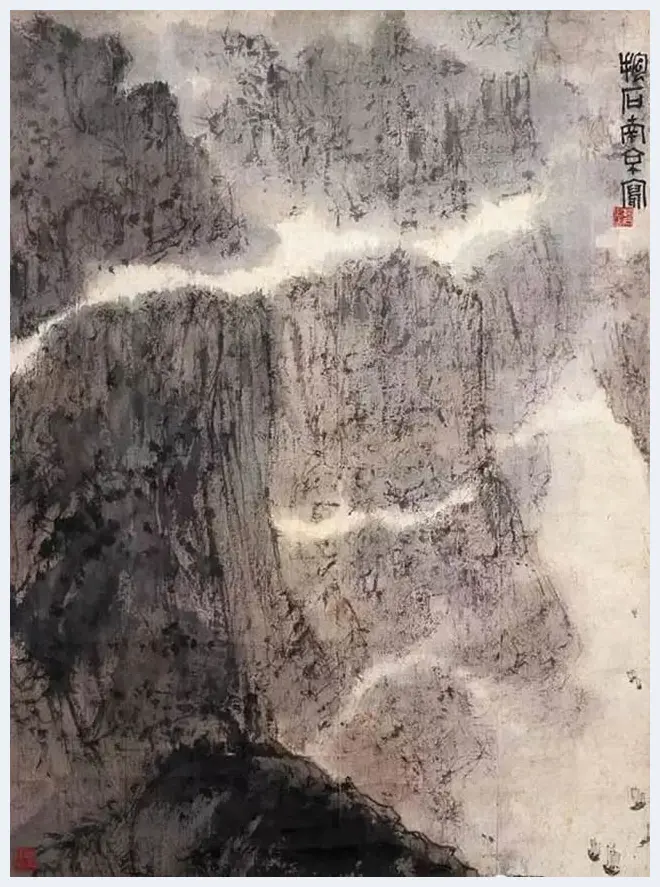 傅抱石等金陵五大家山水画作品欣赏 | 书画百科