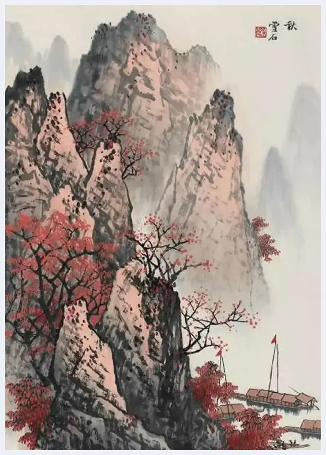 白雪石绘画作品《桂林山水》欣赏（100幅） | 书画知识