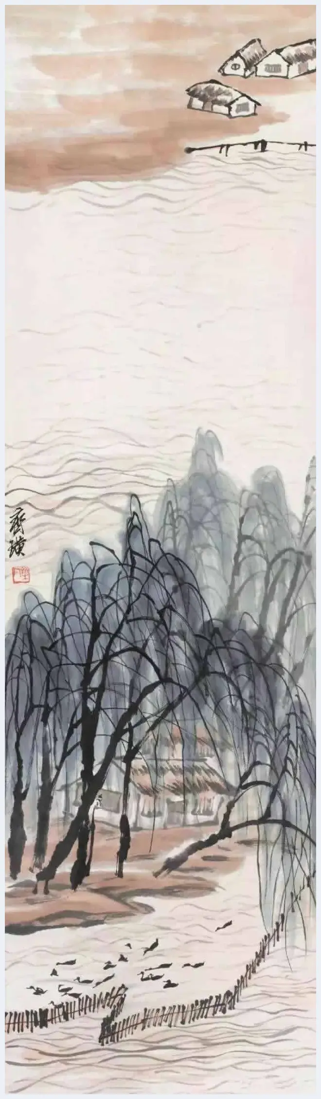 齐白石山水画：一笔一画皆真意 | 书画讲解