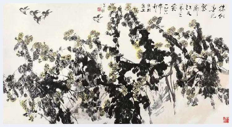 张朋花鸟画作品欣赏 | 书画常识