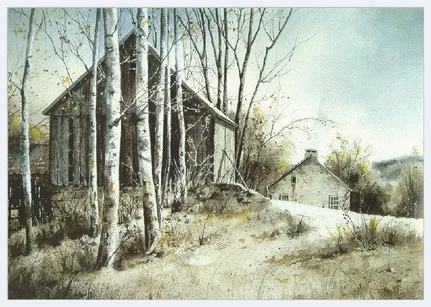 美国水彩大师 Ray Hendershot 作品欣赏 | 书画资料