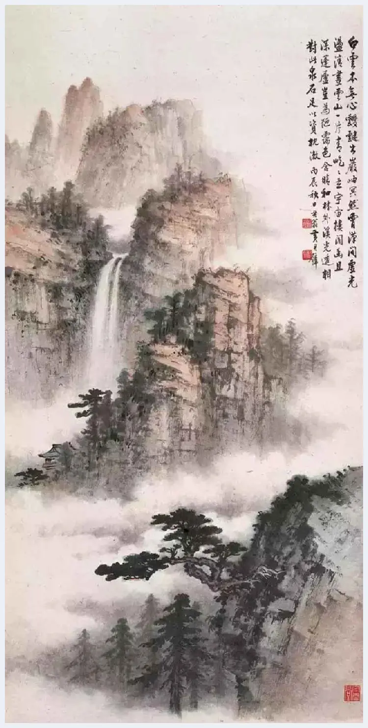 黄君璧山水画欣赏 | 书画知识