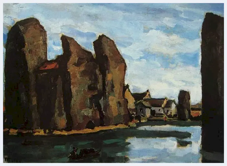 胡一川油画作品欣赏 | 书画讲解