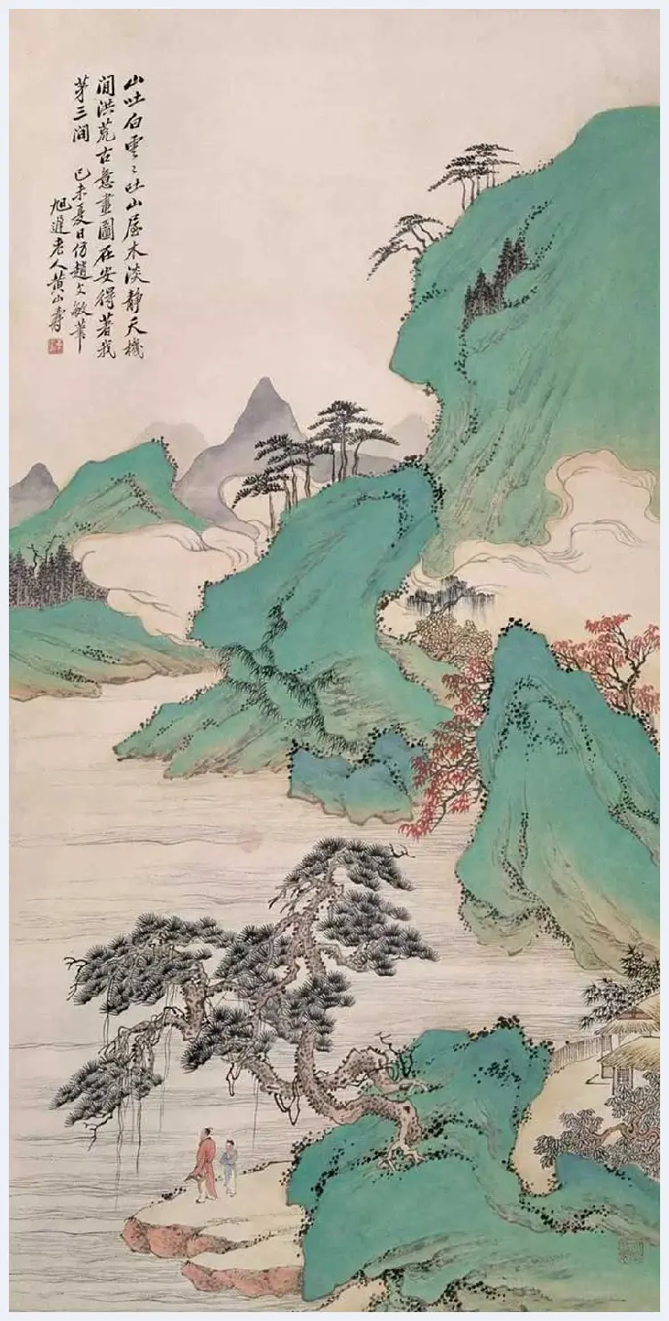 黄山寿山水画作品欣赏 | 书画科普