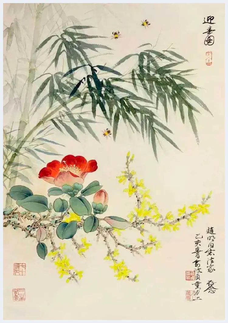 刘力上与俞致贞工笔花鸟画赏析 | 书画常识