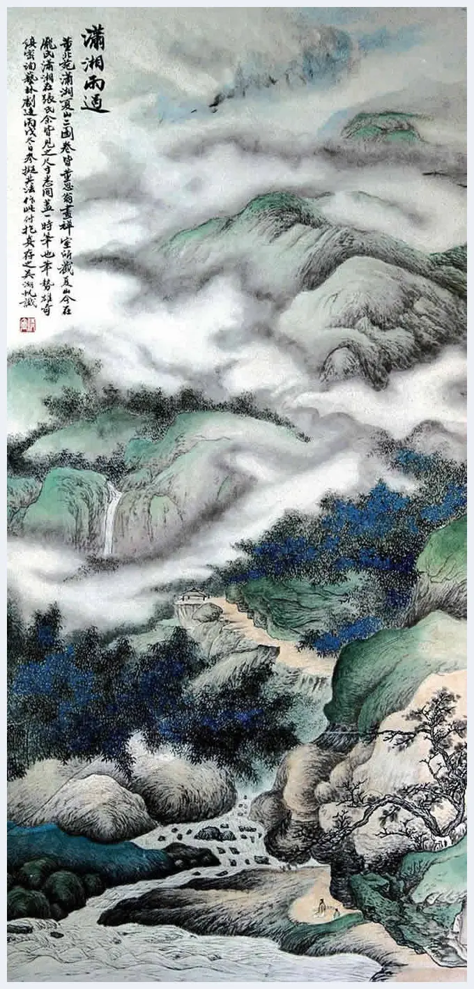 吴湖帆山水画，雅腴灵秀、清韵缜丽 | 书画常识