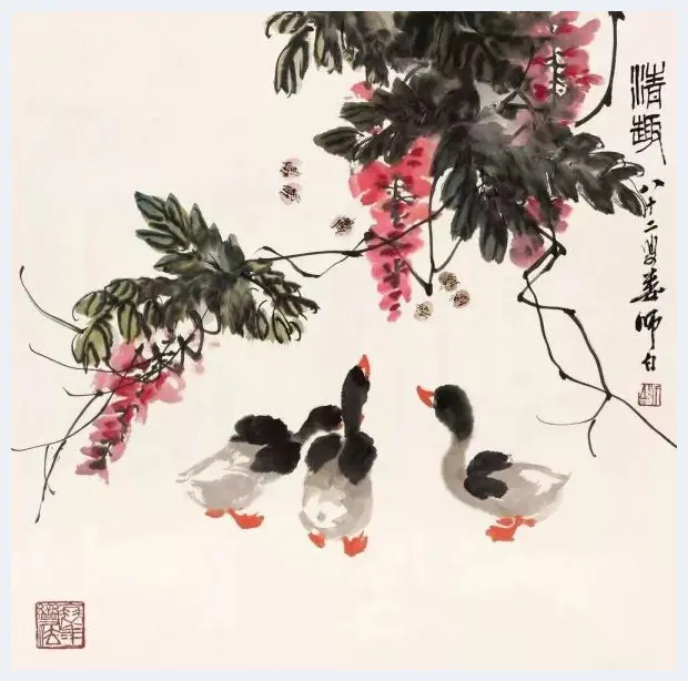 齐白石入室弟子娄师白国画作品欣赏 | 书画学堂