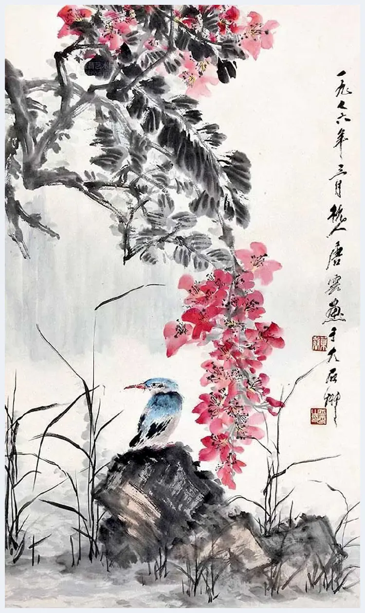 唐云花鸟画作品欣赏 | 书画学堂