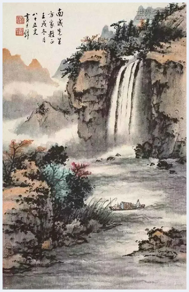 黄君璧山水画欣赏 | 书画知识