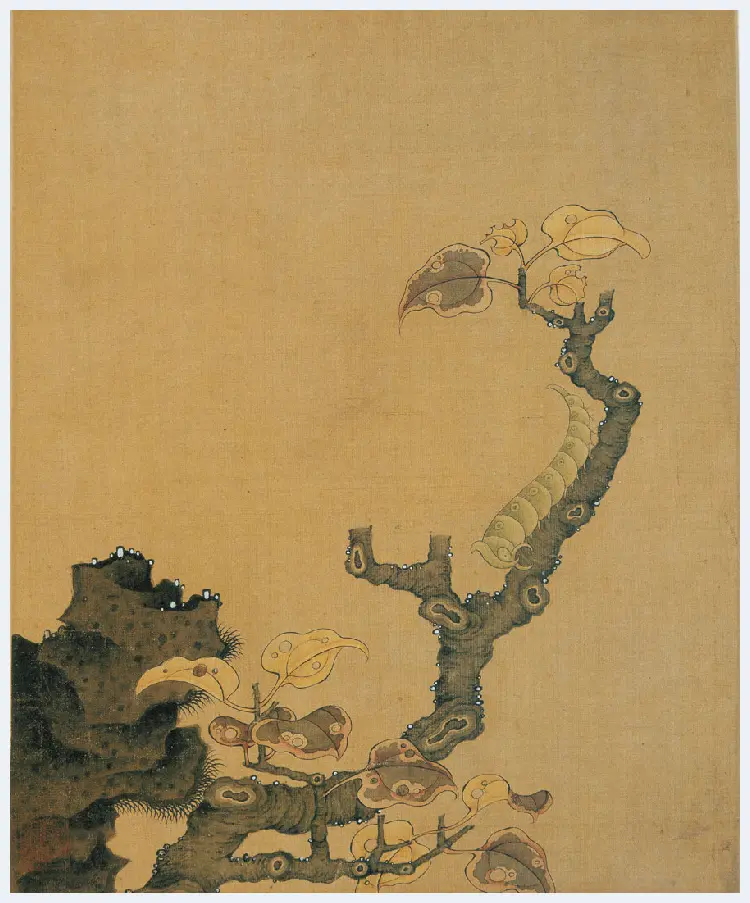 陈洪绶《花鸟精品册》 图赏 | 著名国画欣赏