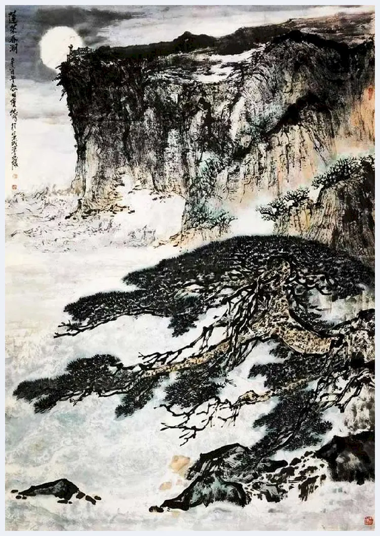 刘宝纯山水画作品欣赏 | 书画常识