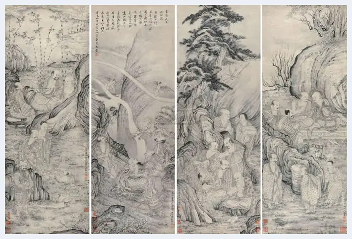 石涛作品成交价格，石涛山水画多少钱一平尺？ | 书画文摘