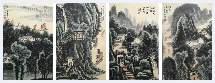 李可染山水《精品册页》，集大成之作！ | 国画赏析