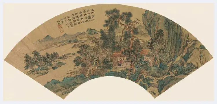 文徵明扇面画图赏《文徵明便面畫选集》 | 著名国画欣赏