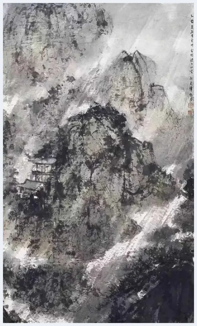 傅抱石等金陵五大家山水画作品欣赏 | 书画百科