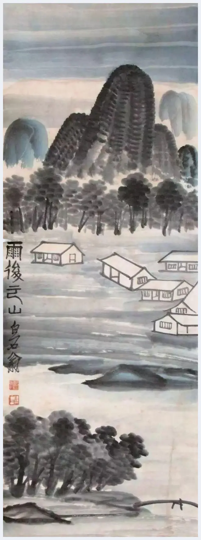 齐白石山水画：一笔一画皆真意 | 书画讲解