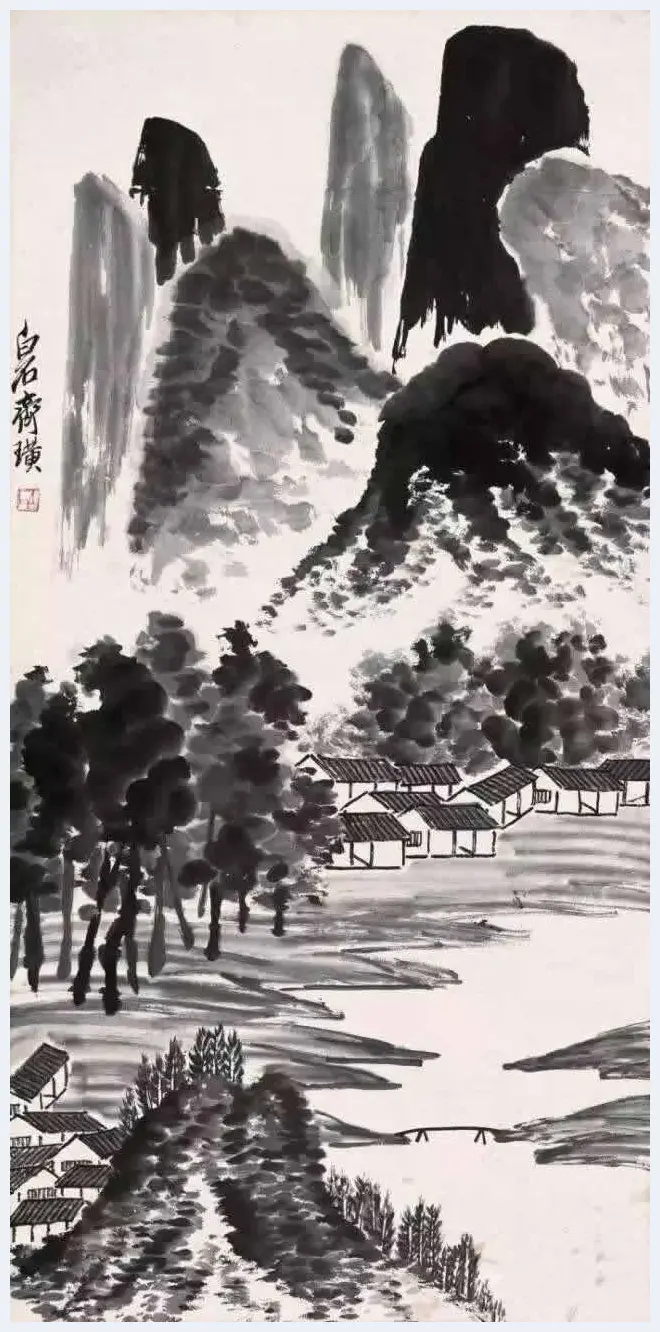 齐白石山水画：一笔一画皆真意 | 书画讲解