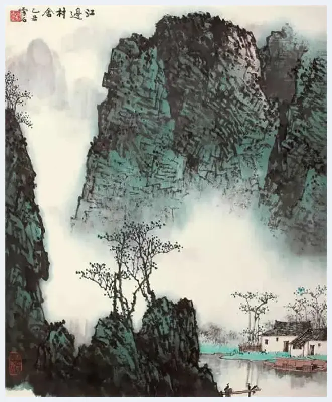 白雪石绘画作品《桂林山水》欣赏（100幅） | 书画知识