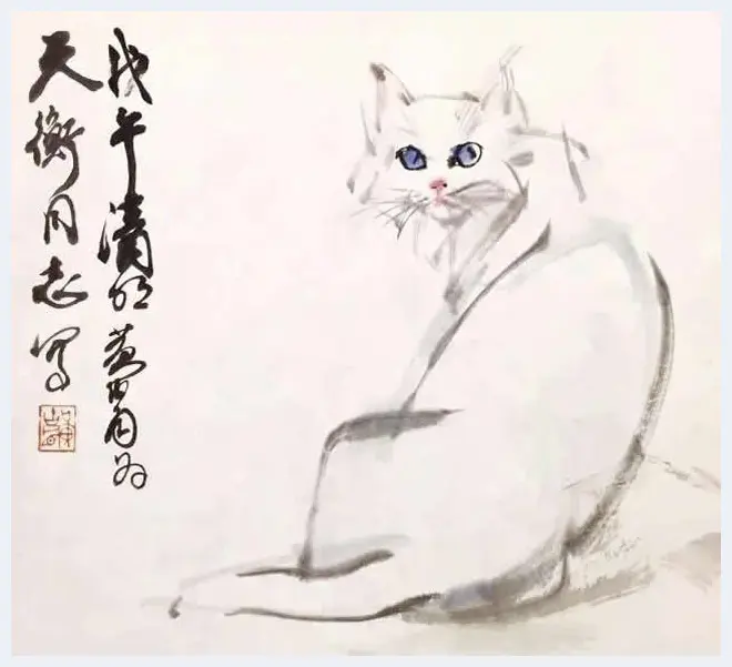 黄胄笔下的猫猫狗狗 | 书画资料