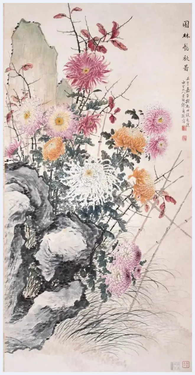 近现代名家画菊48幅！（值得收藏） | 书画资料