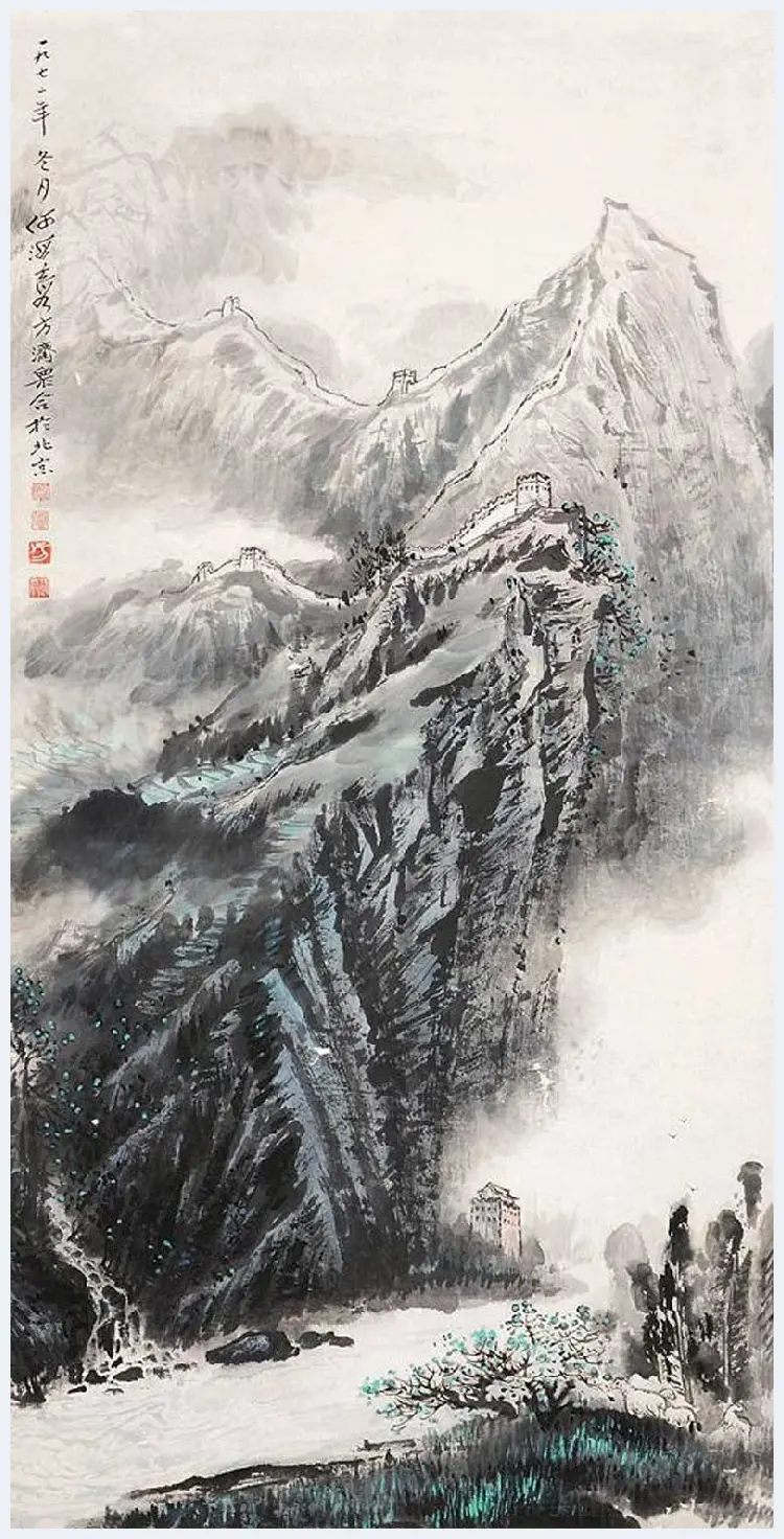 方济众山水画作品欣赏 | 书画讲解