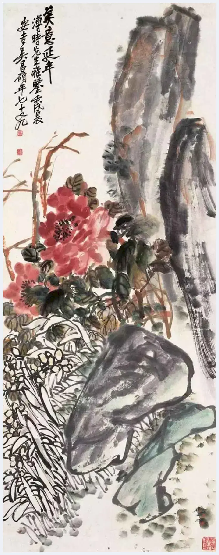 吴昌硕笔下的水仙，淡雅又清香四溢 | 书画科普