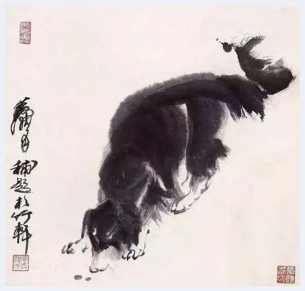 黄胄不但擅长画驴，也擅画狗 | 书画百科