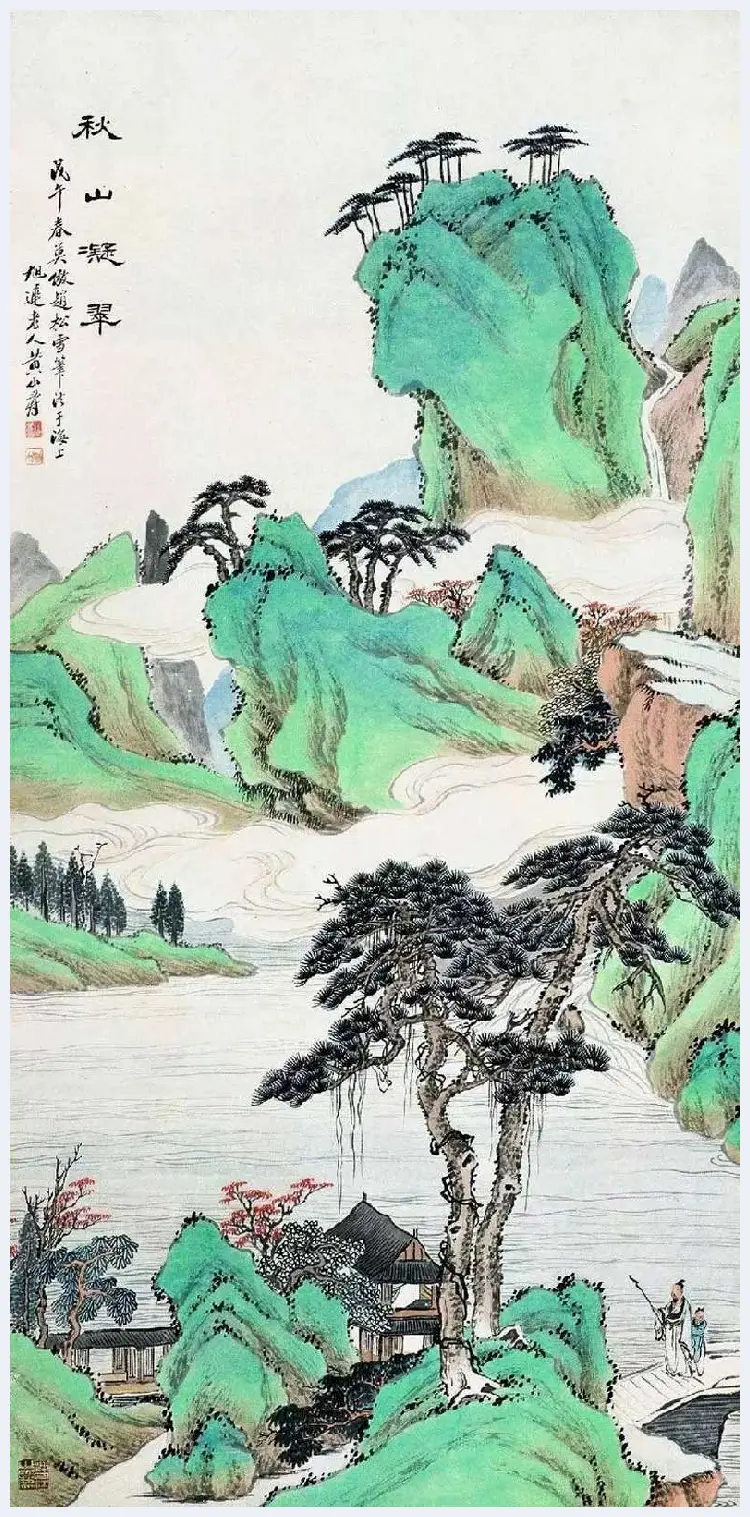 黄山寿山水画作品欣赏 | 书画科普