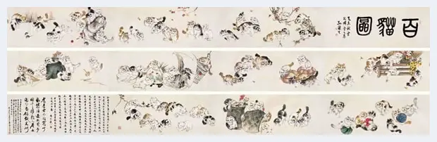 孙菊生国画作品《双猫图》2尺 | 国画图片