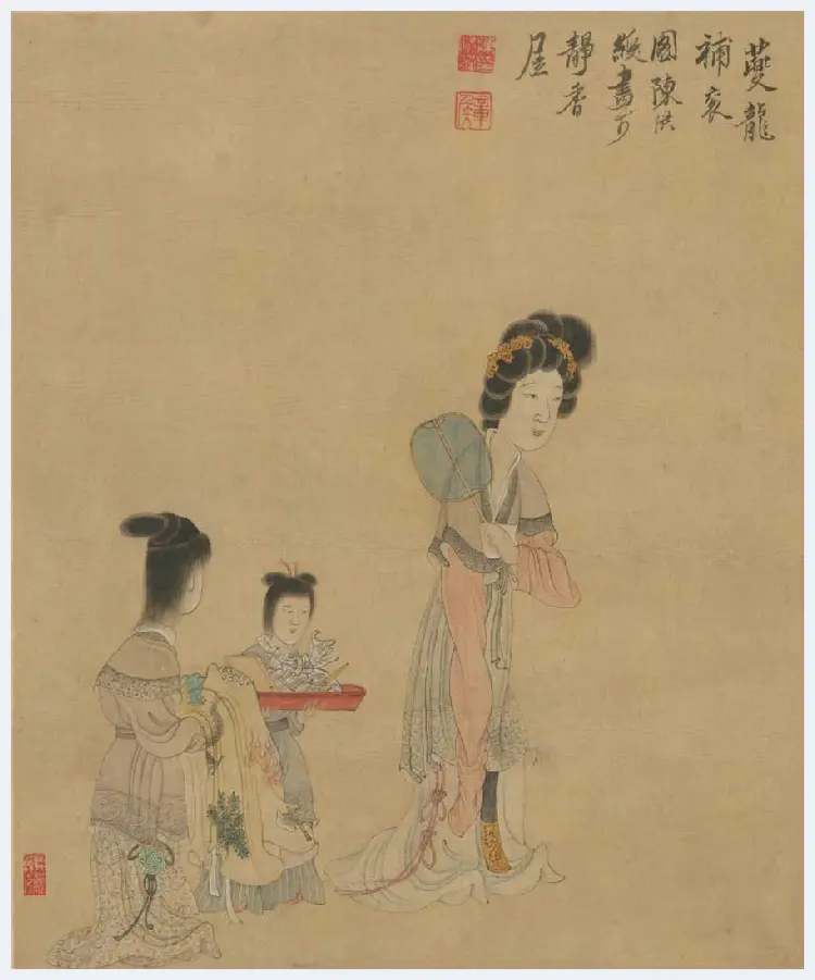 陈洪绶杂画图册欣赏 | 传世国画作品