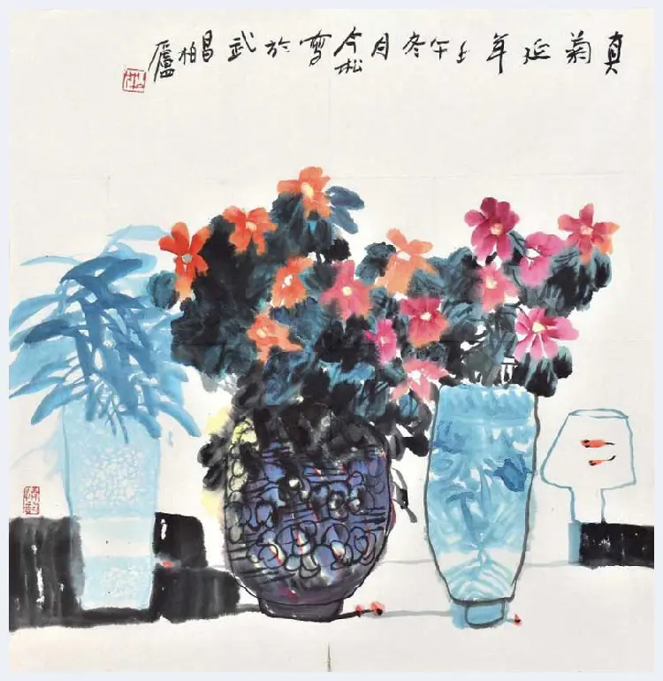 冯今松花鸟画欣赏 | 书画学堂