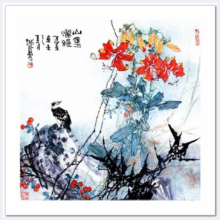 王炳龙花鸟画欣赏 | 书画学堂